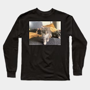 Half ragdoll kitten by suzannebeasley Long Sleeve T-Shirt